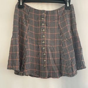 Cute Plaid Skirt